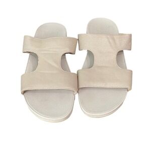FitFlop Women's Slide Sandals in Light Beige